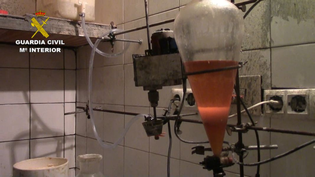 Desmantelan en Córdoba los mayores laboratorios de droga de diseño de España