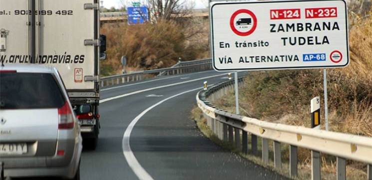 El Ministerio de Fomento y el Gobierno de Navarra acuerdan medidas de mejora en la circulación de la AP-68 Zambrana-Tudela