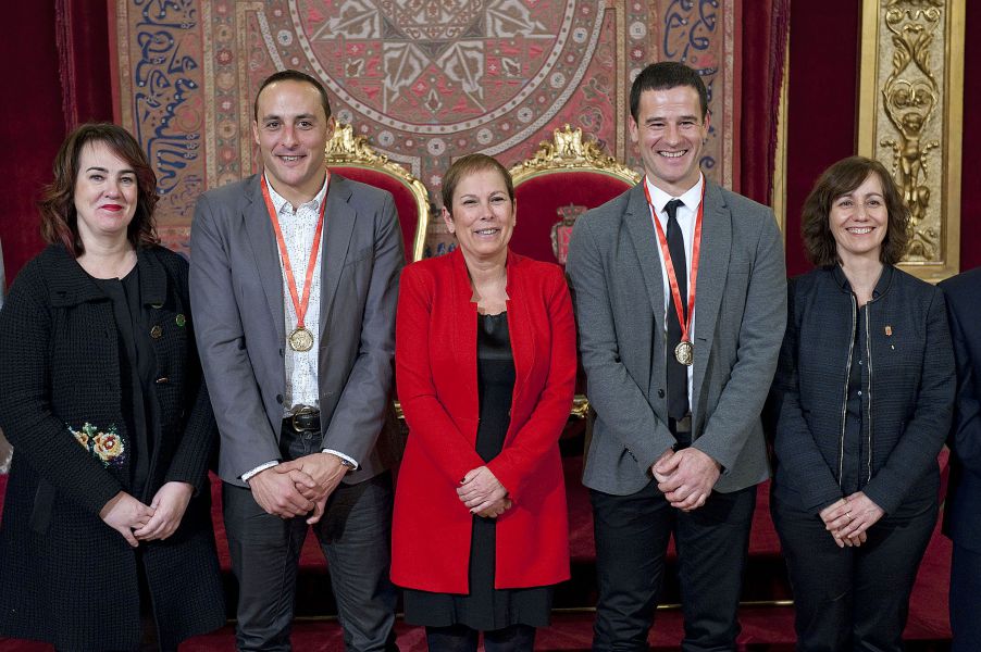 La Presidenta Barkos preside la entrega de las 32 distinciones al mérito deportivo 2017
