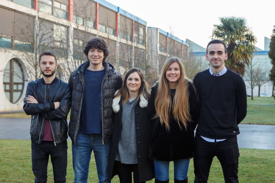 Cinco estudiantes de la UPNA diseñan una aplicación móvil gratuita para intercambiar objetos a los que no se da uso