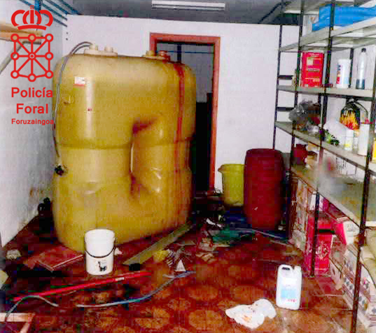 Tres detenidos por robos en una empresa de Arazuri y viviendas en Zariquiegui