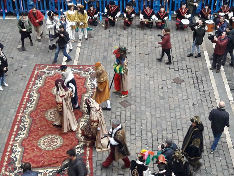 SSMM los Reyes Magos llegan hoy domingo a Pamplona