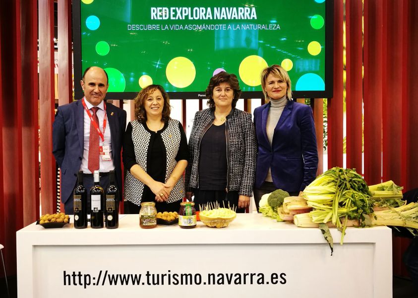 Elizalde presenta en FITUR los espacios y caminos naturales que se integran dentro de la Red Explora Navarra