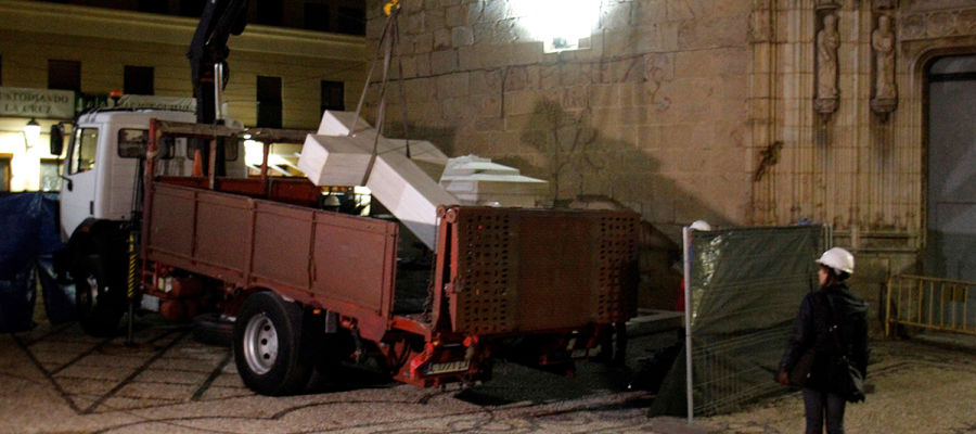 TSJCV ordena detener la retirada de cruz franquista de Callosa, ya desmontada