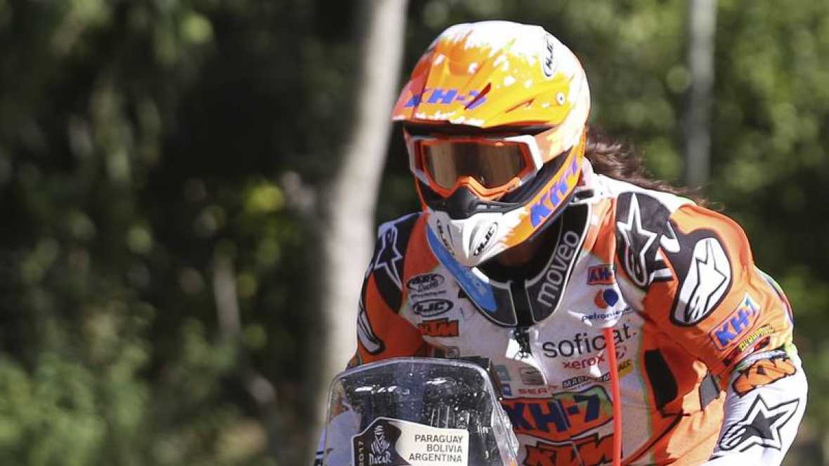 Laia Sanz, motivada con hacer un buen Dakar tras recuperar el tiempo perdido