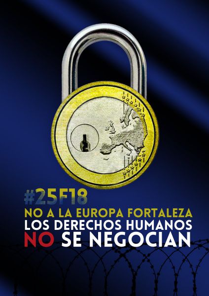 Pamplona se une al #25F en demanda de derechos para los refugiados