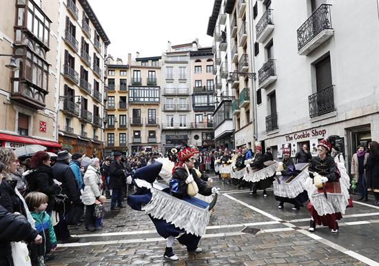 Numerosos desfiles de carnaval afectarán al tráfico en Pamplona