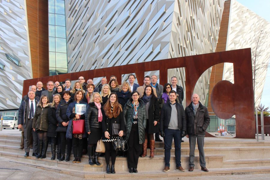 Representantes de Navarra visitan Irlanda del Norte para compartir experiencias en el apoyo a la internacionalización de PYMES