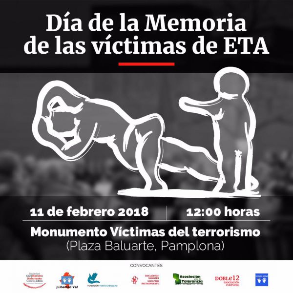 Organizaciones se unen para celebrar el día de la memoria de las víctimas de ETA