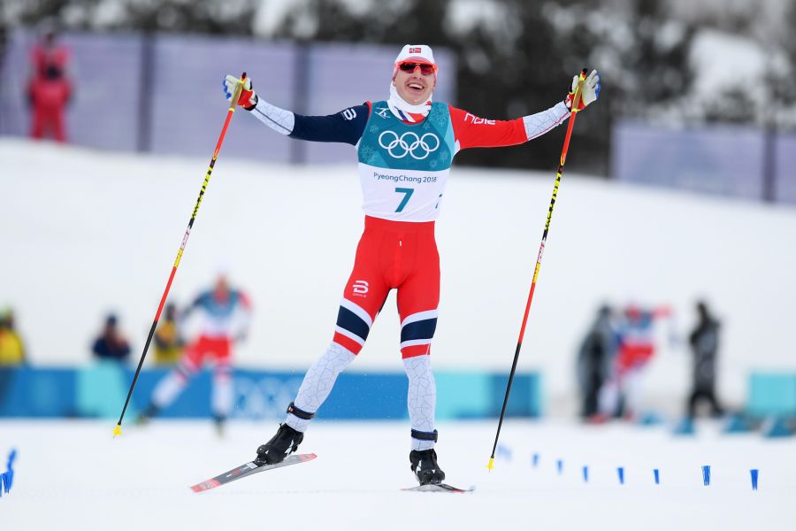 Krüger lidera el 'triplete' noruego en skiatlón; Rojo primer español en competir