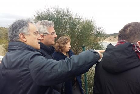 Aragón y Navarra abordan la modernización de regadíos entre Tarazona y Tudela
