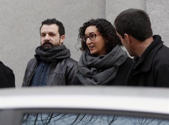 Marta Rovira dice al juez que acudió a todas las reuniones que convocó Puigdemont