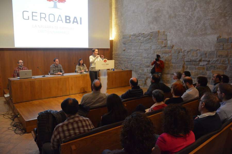Barkos reivindica la competencia de Navarra en pensiones y valora la lealtad del cuatripartito