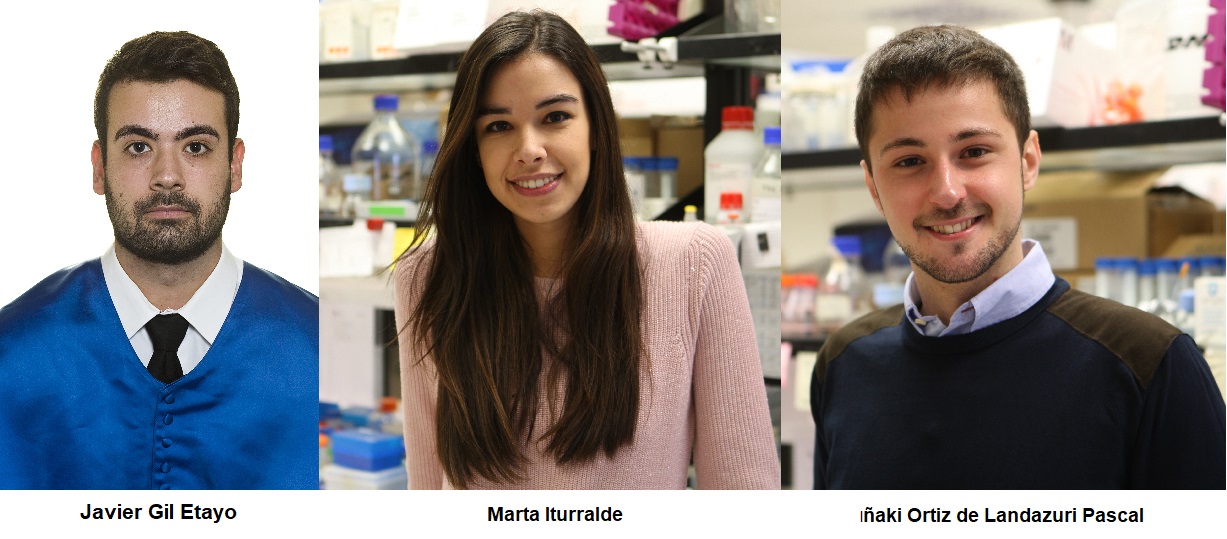 Tres bioquímicos por la Universidad de Navarra obtienen los números 1, 7 y 9 del BIR 2018