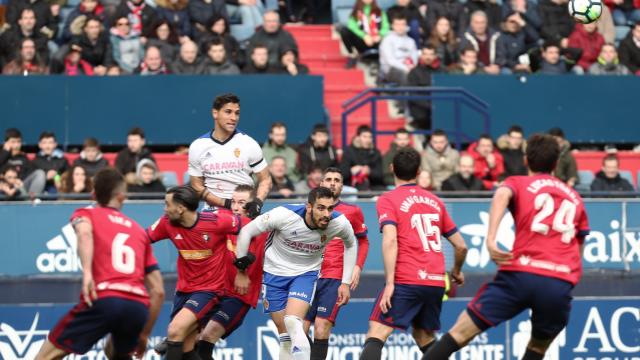 1-2. Cristian salva al Zaragoza y Borja Iglesias apuntilla a Osasuna