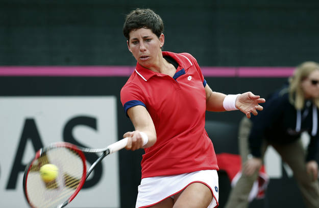 Carla Suárez gana a Cepede y da a España primer punto eliminatoria