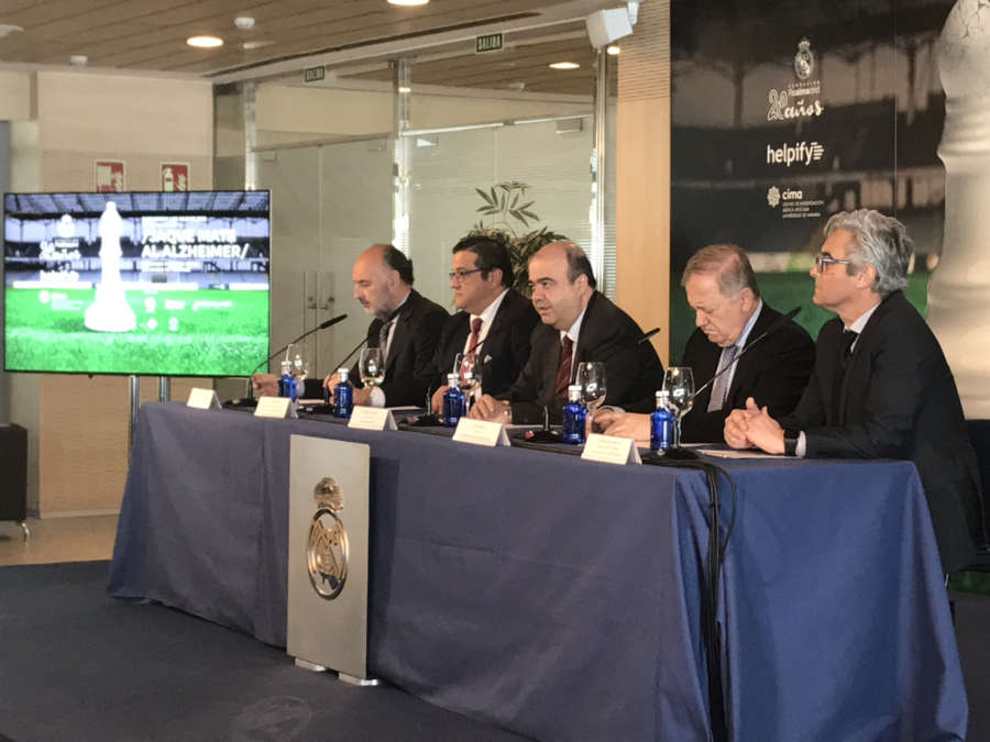 CIMA: El Estadio Santiago Bernabéu acoge la presentación del III Torneo Internacional Solidario de Ajedrez “Jaque Mate al Alzheimer”
