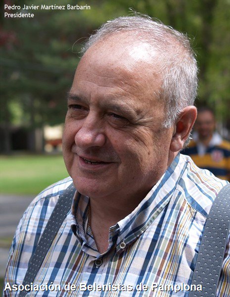 Pedro Javier Martínez Barbarin, nuevo presidente de la Asociación de Belenistas de Pamplona