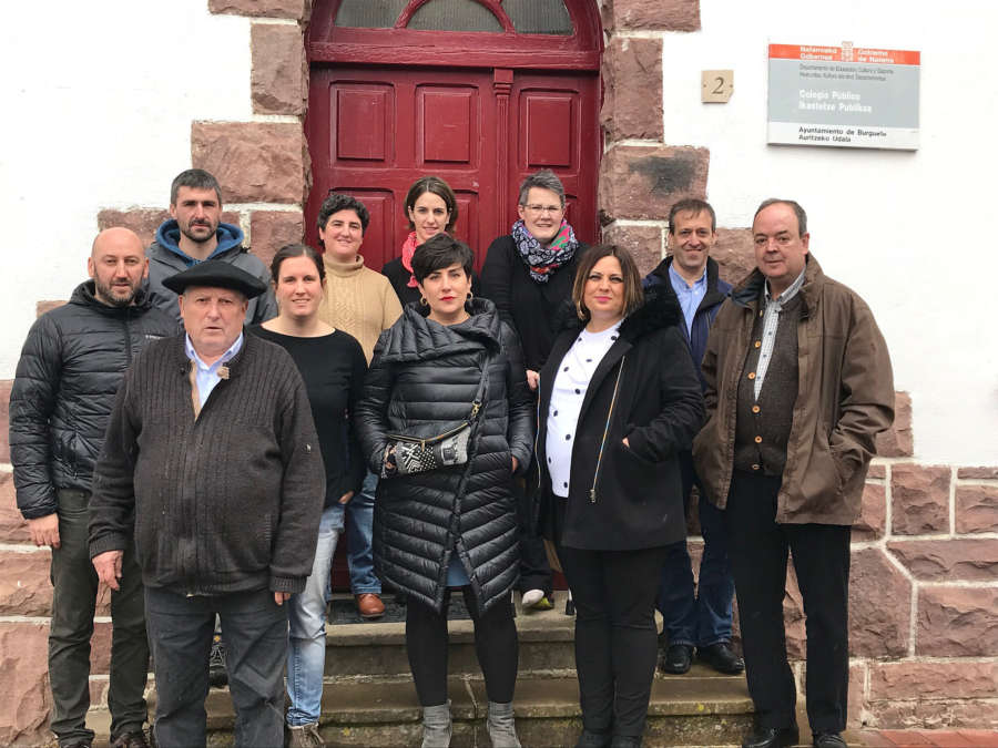 El Departamento de Educación muestra su compromiso con la escuela rural en el Pirineo navarro