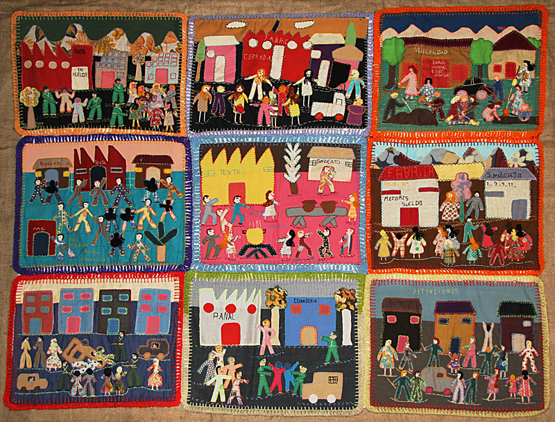 AGENDA: 13 y 14 de abril, en Baluarte, talleres 'Arpilleras'