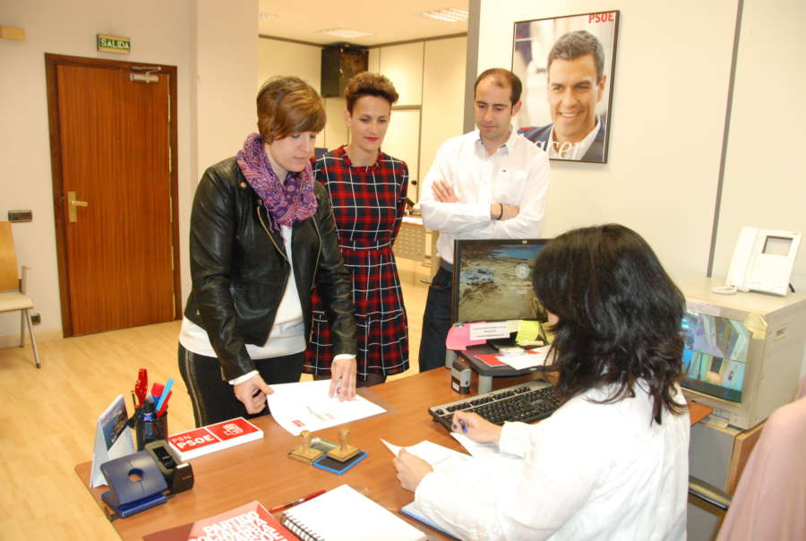 Chivite formaliza su candidatura a las primarias de PSN-PSOE