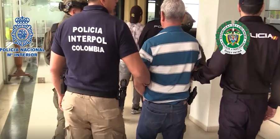 Detenidos 21 fugitivos colombianos reclamados por España y Colombia