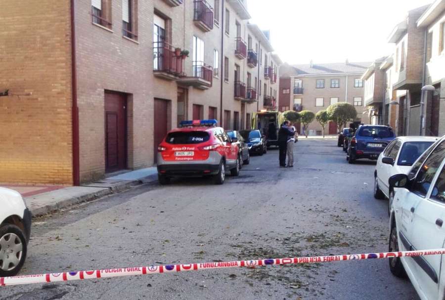 Dos personas fallecidas y una herida muy grave en un posible parricidio en Olite