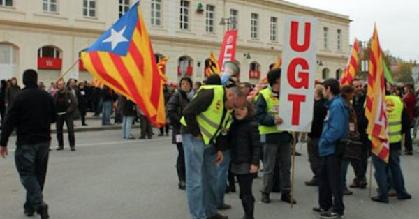 Unas 315.000 personas piden en Barcelona la libertad de presos soberanistas