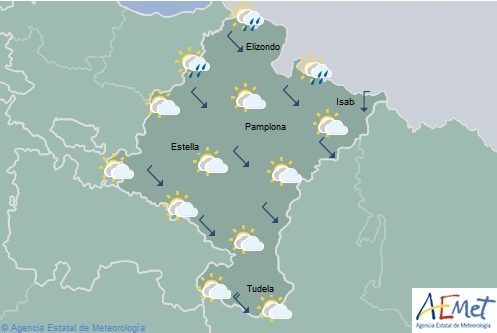 El tiempo hoy en Navarra
