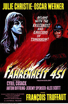 AGENDA: 18 de mayo, en la filmoteca de Navarra, cine: 'Fahrenheit 451'