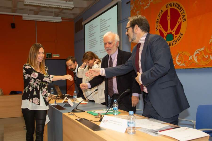 La Facultad de Ciencias Jurídicas de la UPNA entrega su premio al mejor Trabajo Fin de Grado en Relaciones Laborales y RRHH