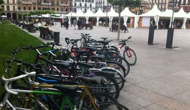 El PSN critica la baja ejecución del plan de aparcamientos de bicis en Pamplona