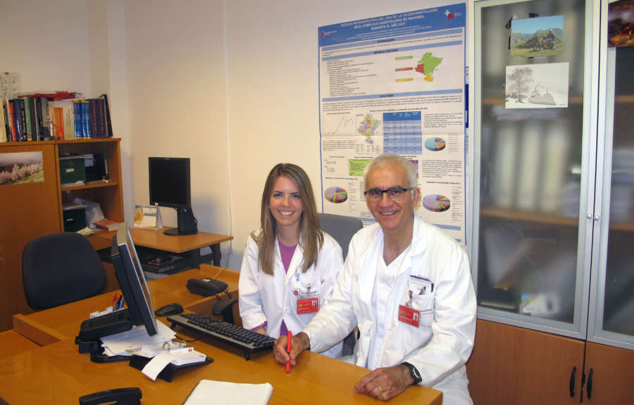 El Congreso Nacional de Dermatología premia “la calidad de la implantación” del programa de teledermatología en Navarra