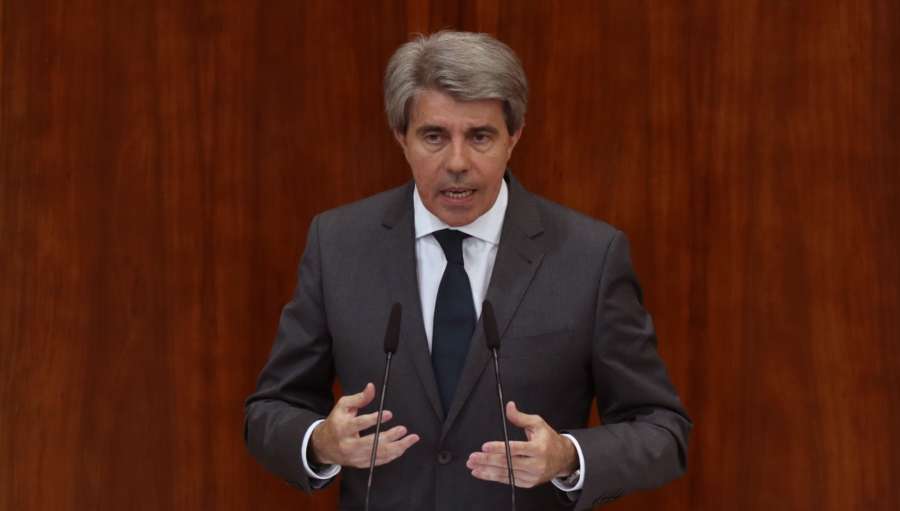 Ángel Garrido, investido presidente madrileño con los votos de PP y Cs
