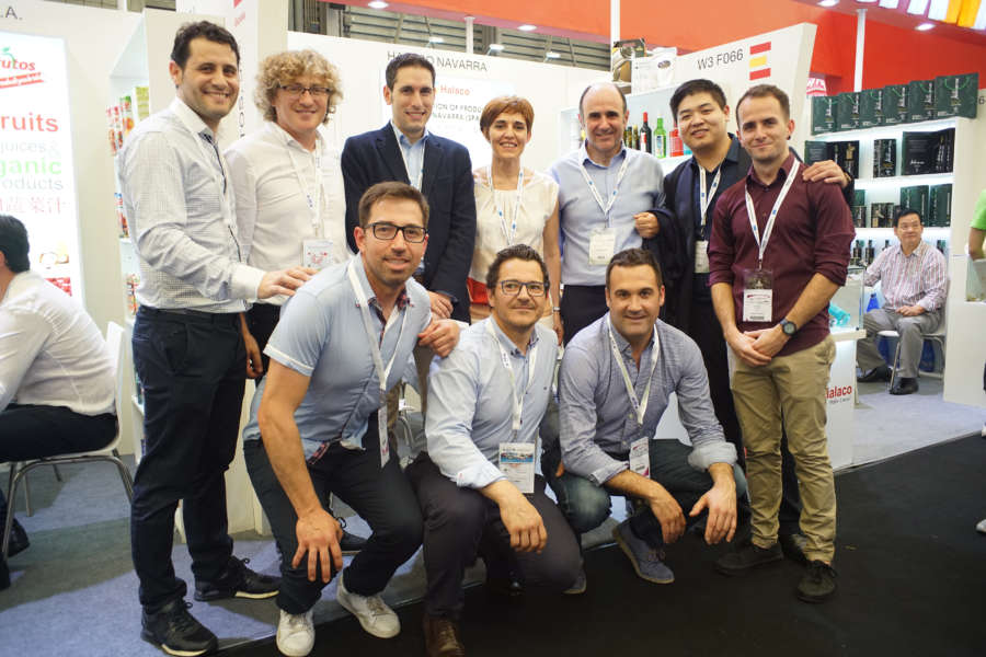Ayerdi asiste a la mayor feria alimentaria de Asia en Shangái (China)