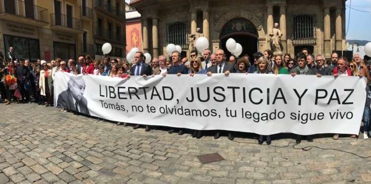 Pamplona recuerda este lunes al concejal Tomás Caballero en el vigésimo primer aniversario de su asesinato