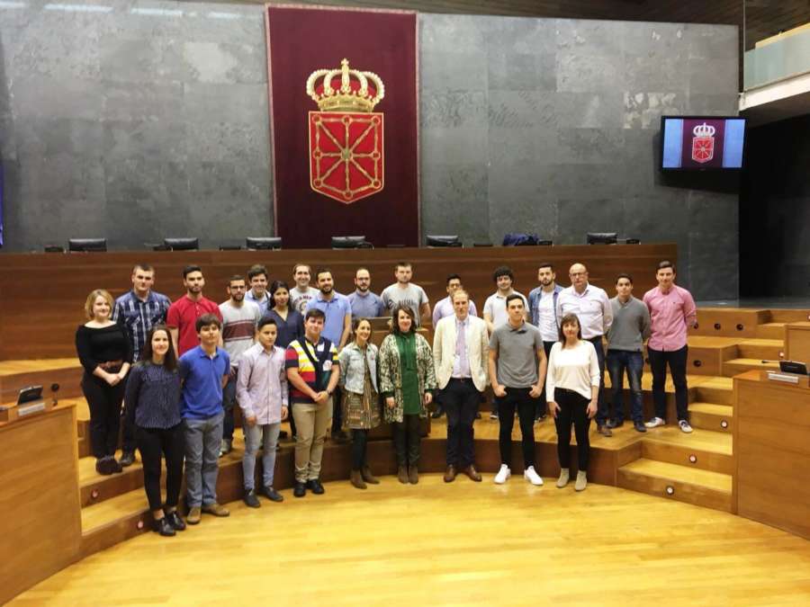 El Parlamento Joven cierra hoy su periodo de sesiones con un pleno extraordinario en el Parlamento de Navarra