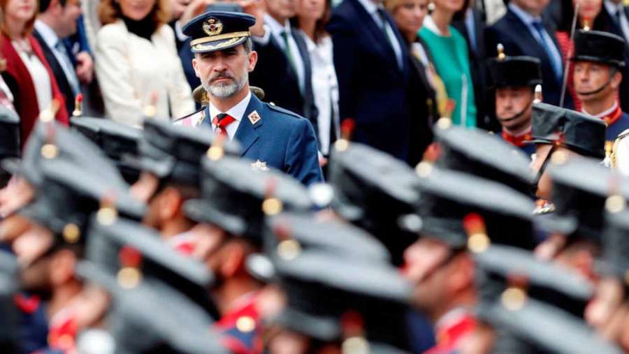 Los Reyes presiden el acto central del Día Fuerzas Armadas en Logroño