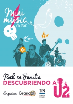 AGENDA: 6 de mayo, en Baluarte, rock en familia: descubriendo a U2