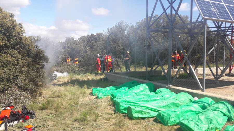 La UME desarrolla en Navarra la campaña contra incendios forestales