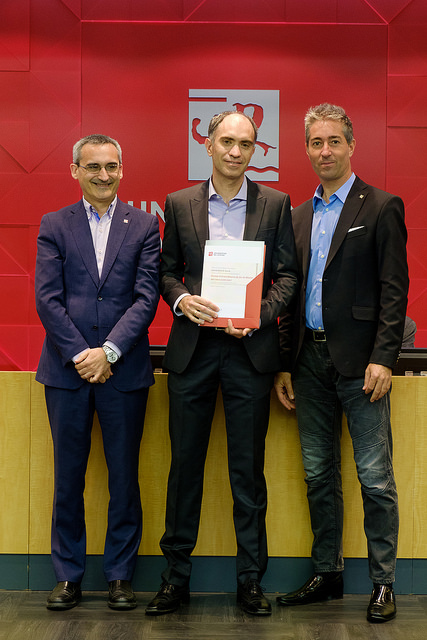 Un pamplonés recibe el Premio al Mejor Expediente del Máster en Universitario en Dirección de Proyectos de la Universidad de La Rioja