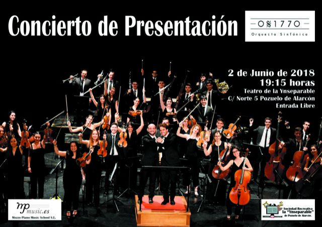 La orquesta sinfónica 1770 ofrece dos conciertos en Madrid y Toledo
