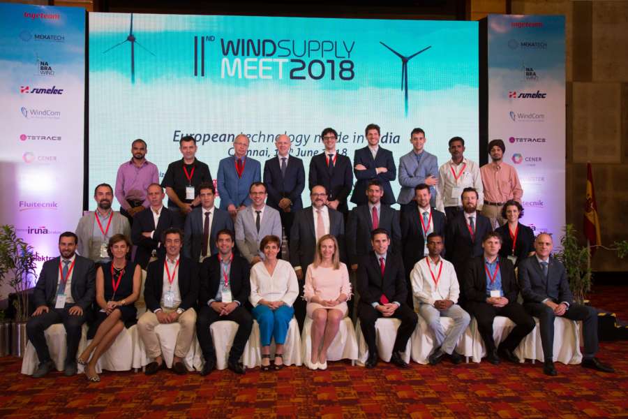 El Gobierno de Navarra acompaña a 11 empresas del sector eólico en el II Wind Supply Meeting, en India