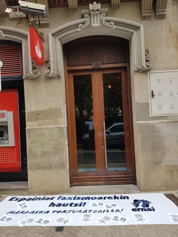 Juventudes socialistas condenan la pancarta de Ernai acusando a Marlaska de torturador