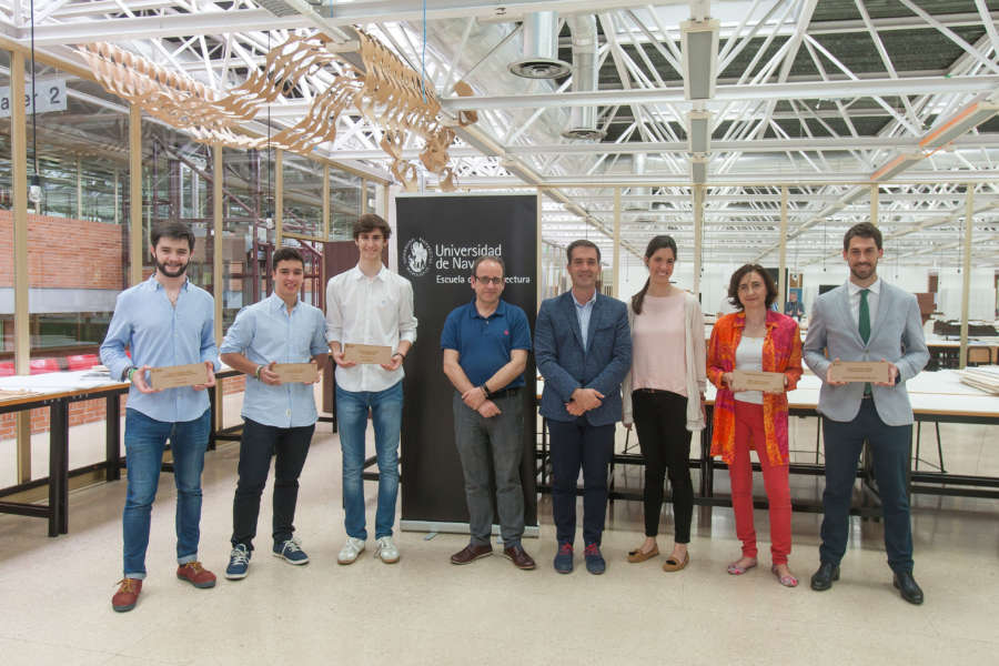 David Urbiola Sáez, ganador de la VII Olimpiada de Dibujo Técnico de la Universidad de Navarra