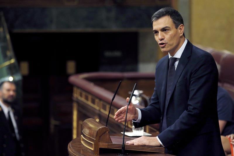 Pedro Sánchez: «Vamos a escribir una nueva página de la democracia»