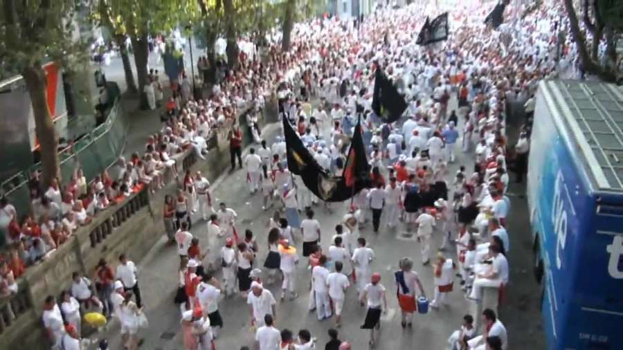 Más de 1,5 millones de personas han participado en los actos de San Fermín
