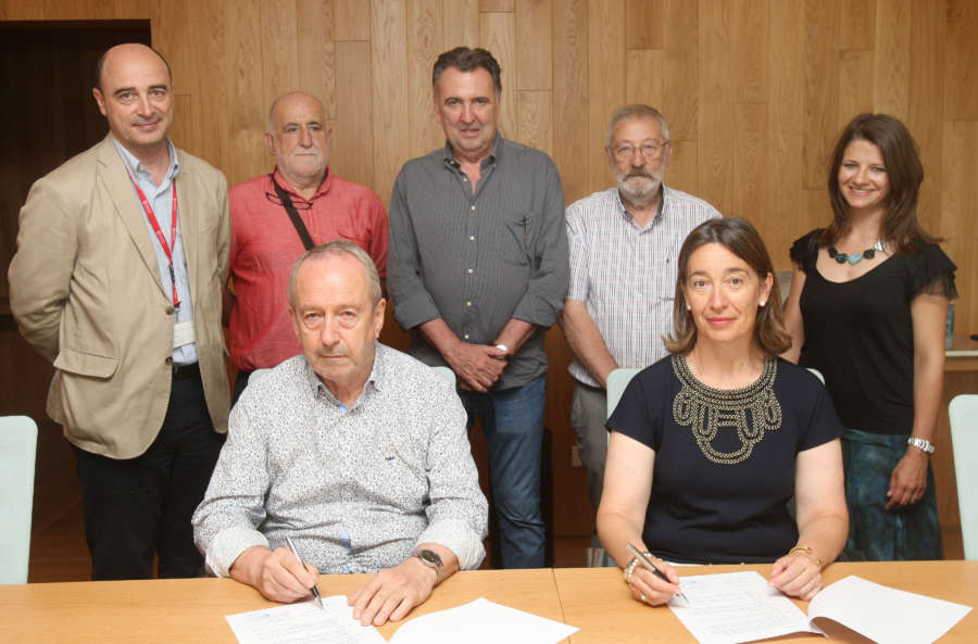 La Universidad de Navarra y la Asociación Astrolabio románico firman un convenio de colaboración