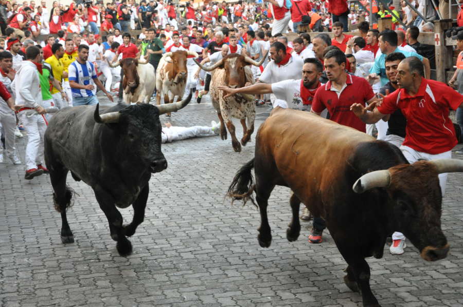 El número de corredores del encierro, unos 14.000, en tendencia descendente