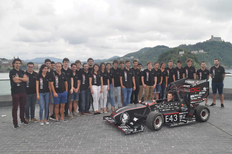 El equipo Tecnun eRacing de la Universidad de Navarra presenta su nuevo monoplaza
